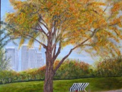 The Food Cart Man, Central Park, NYC>